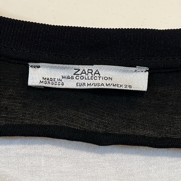 Zara graphic short sleeve top - Picture 3 of 4